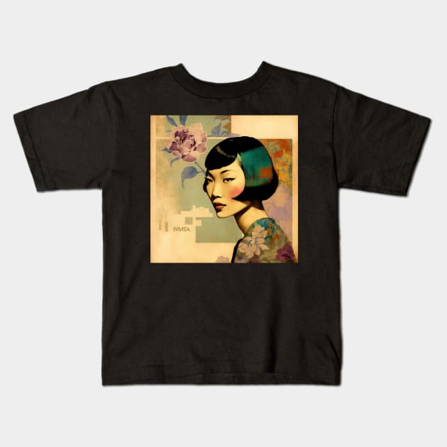 Anna May Wong #2 Kids T-Shirt by MonoMagic